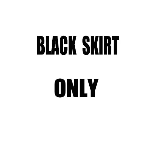 Black Skirt Комплект из 2 предметов в консервативном стиле для девочек; льняная хлопковая летняя рубашка с короткими рукавами и длинная юбка на подтяжках с большим подолом - Цвет: Black Skirt