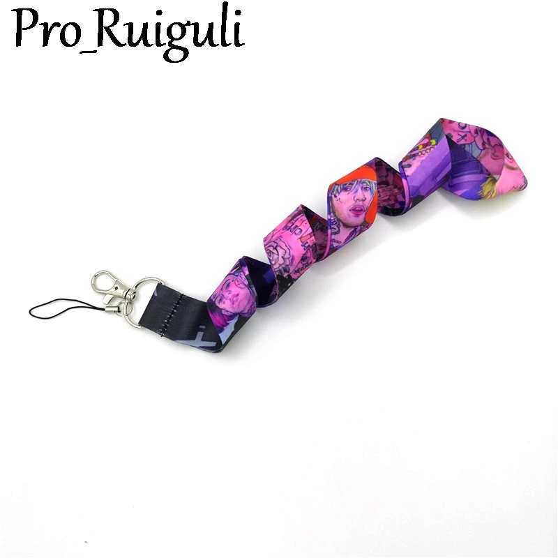 Lil открытым шейный ремешок брелок мобильный телефон ремень держатель значка