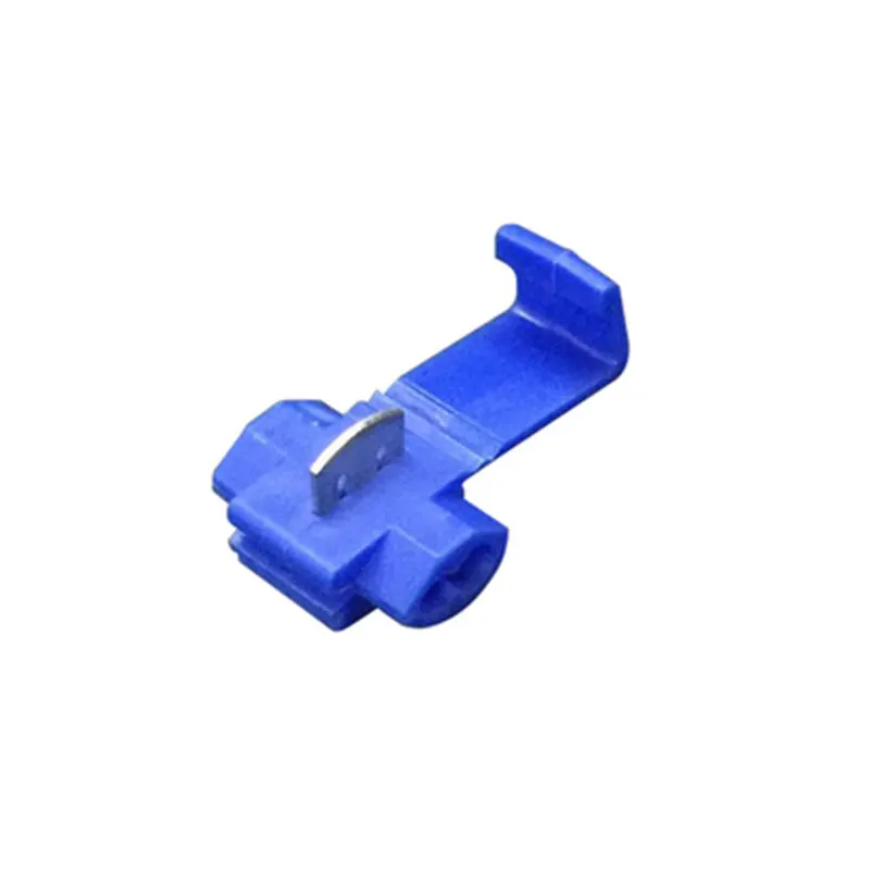 500pcs Fast connector joint flame retardant terminal clamp free stripping blue wire splitter | Обустройство дома