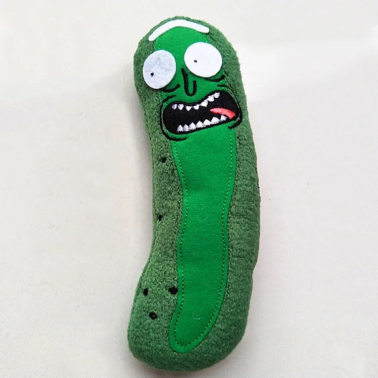 

New Kawaii Anime Plush Toys Cute Pickle Soft Plush Stuffed Toys Funny Toy Cucumber Stuffed Dolls Kids Birthdays Gifts 19Cm