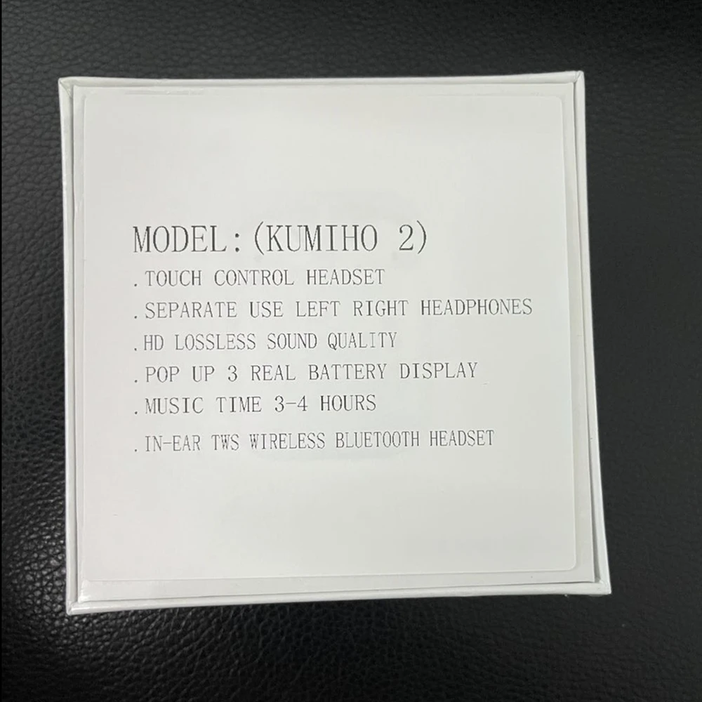 

KUMIHO 2 TWS Bluetooth Headset Earbuds Wireless Headset tws