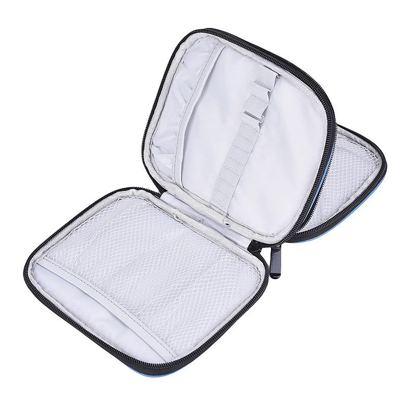 Чехол для вязания крючком органайзер сумка на молнии с веб-карманами различных