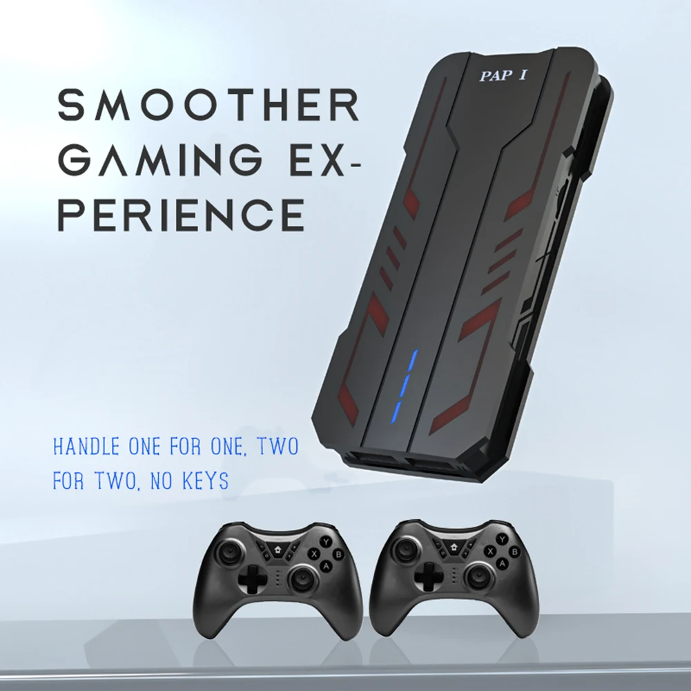 

PAP I Gaming Console Support 4K 64GB Handheld Gaming Console Support for PS1 GB GBC CPS1 NeoGeo Retro Video Game Player