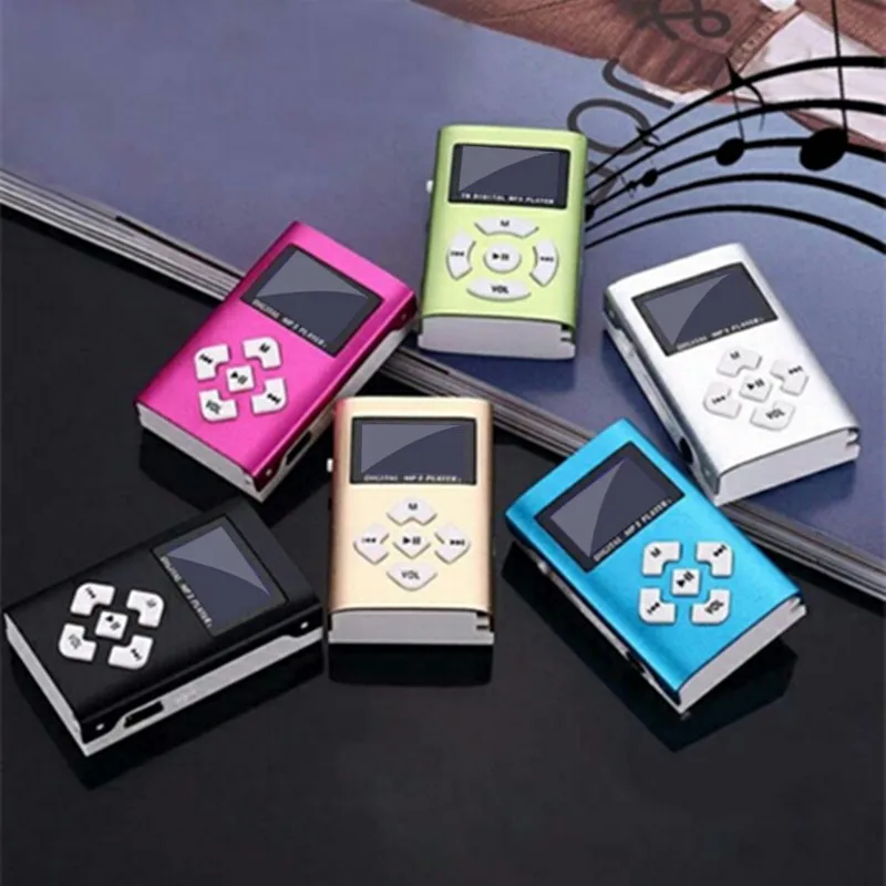 Hifi USB мини mp3 плеер ЖК экран поддержка 32 ГБ Micro SD TF карта спортивный новый стиль