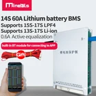 14s Смарт bluetooth 60a bms Температура защиты 60a 48v lipo для 3,6 v 3,7 v литиевая батарея защитная пластина