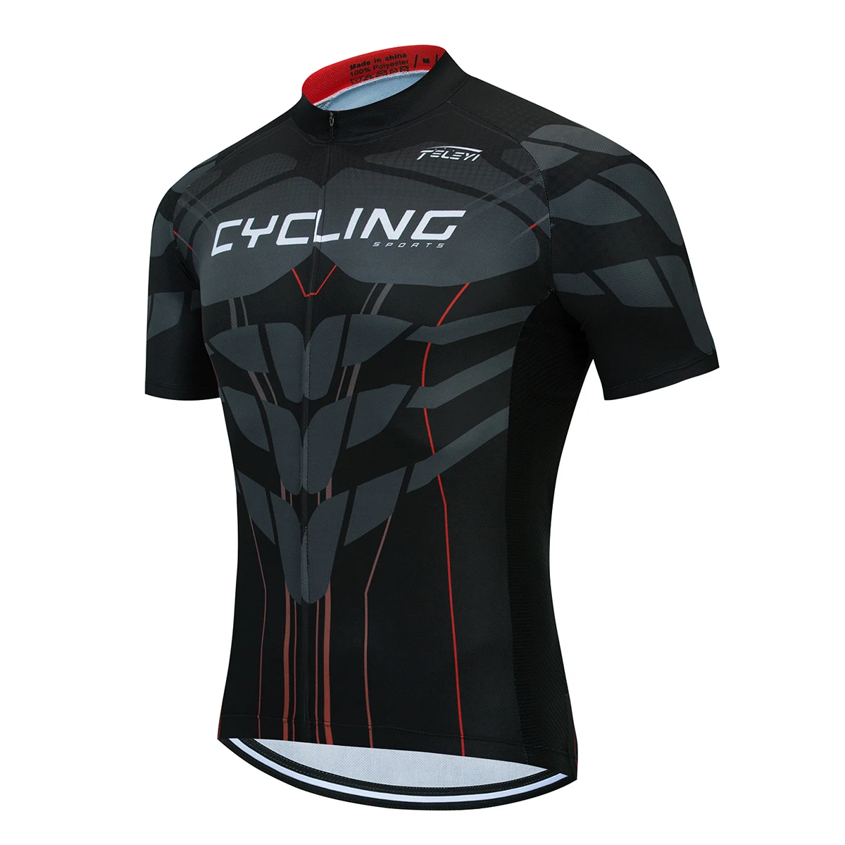 

021 TELEYI Summer Short Sleeve Pro Cycling Jersey Mountain Bicycle Clothing Maillot Ropa Ciclismo Racing Bike Clothes Jerseys