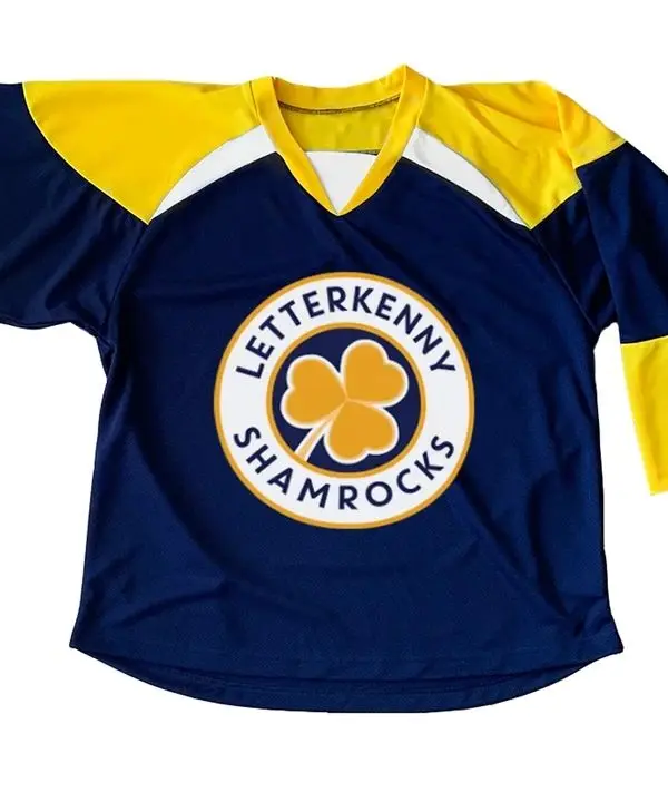 

TV Series Letterkenny Irish MEN'S Hockey Jersey Embroidery Stitched Customize any number and name
