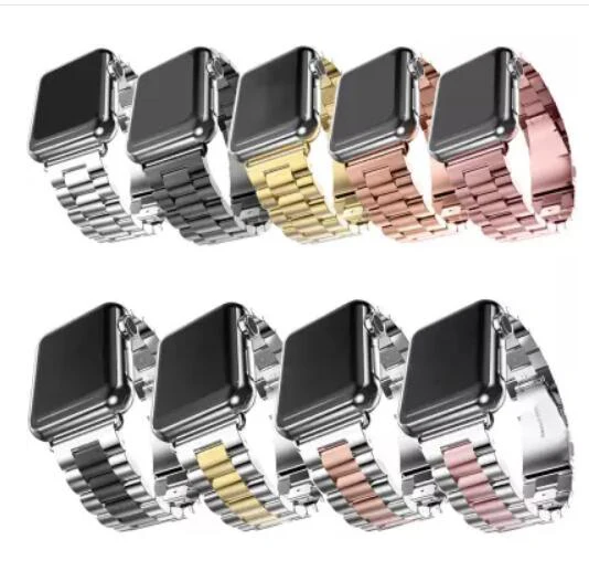 

Series SE76/5/4 Luxury watchband 42mm 44mm metal stainless steel strap For Apple watch band 45mm 41 link bracelet 40mm 38mm