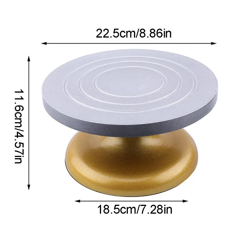 

Ceramic Machine Turntable Pottery Wheel Rotating Table Clay Modeling 5kg Bearing Capacity Sculpture Tool