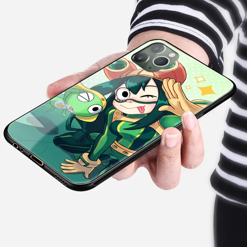 Boku no My Hero Academy аниме мягкий силиконовый стеклянный чехол для телефона, чехол для Apple iPhone 6 6s 7 8 plus x xr xs 11Pro max