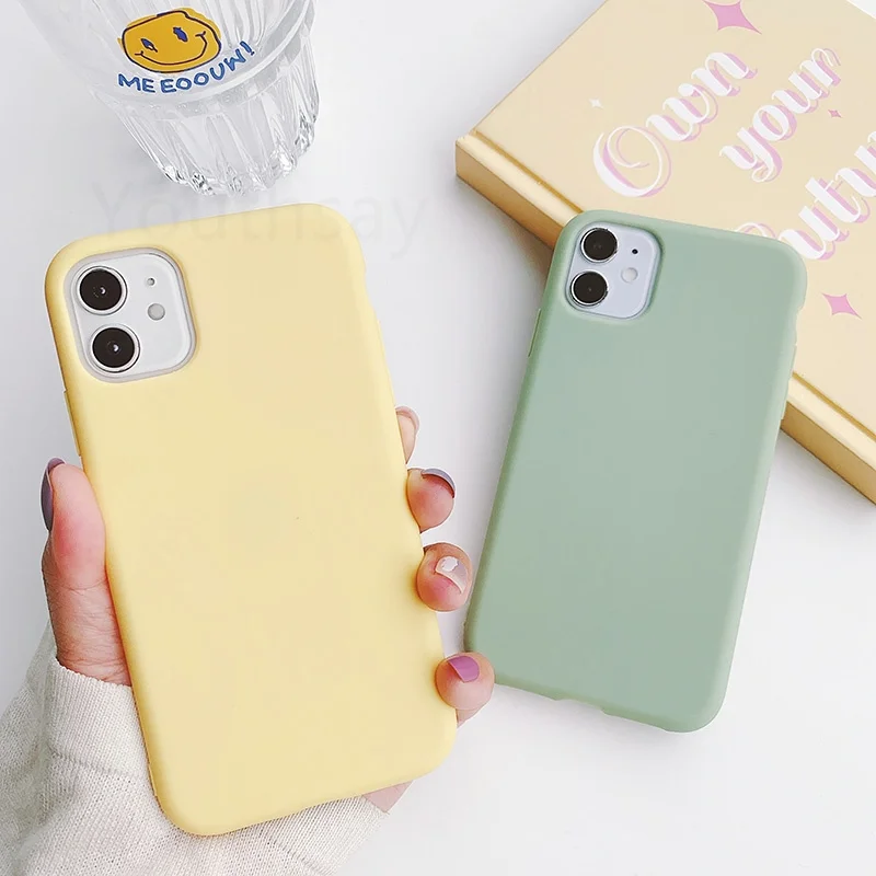 

For iPhone 13 Case Original Liquid Silicone Cover For iPhone 13 Shell Fundas Shell Soft TPU Bumper For iphone 13