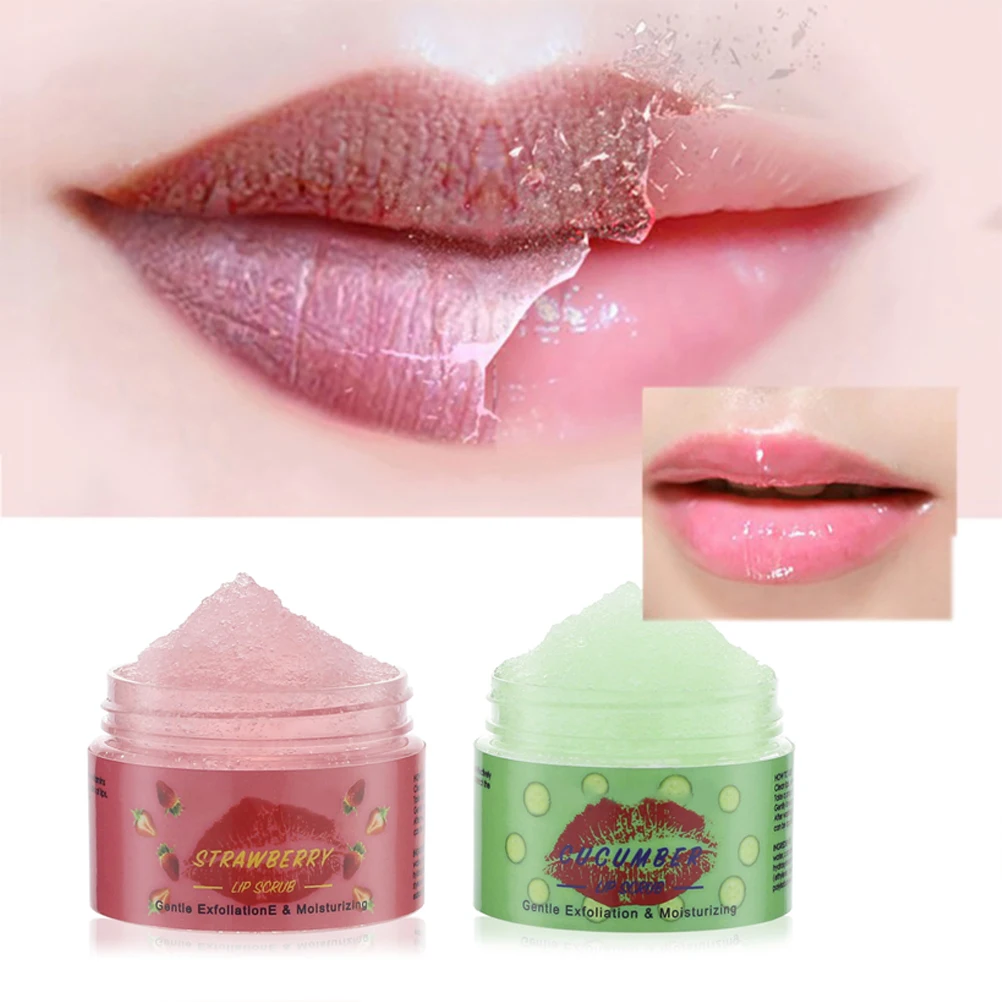 Отшелушивающий скраб для губ ночного сна увлажняющий осветлитель и линии