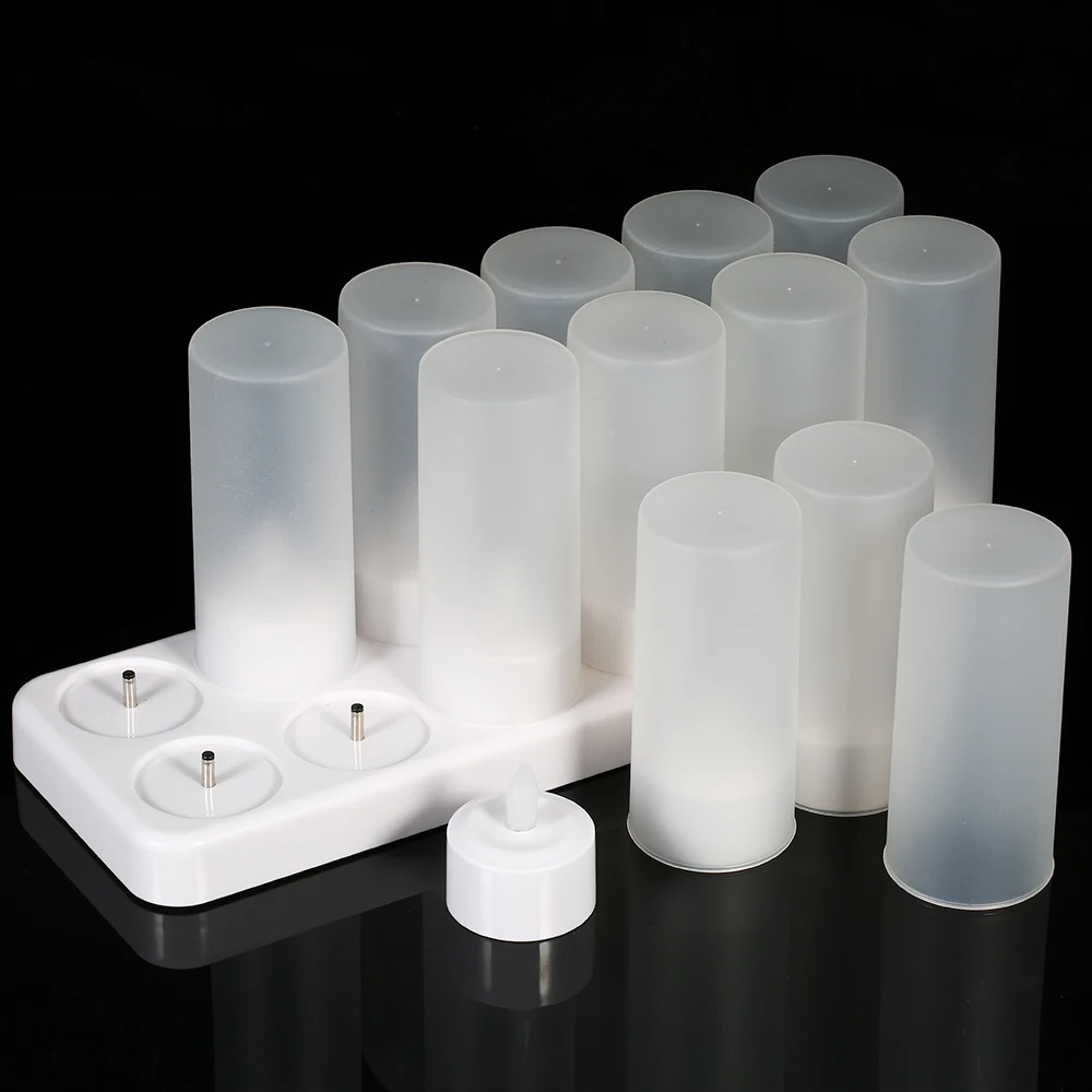 Светодиодные свечи перезаряжаемые по USB светодиодсветодиодный мерцающие