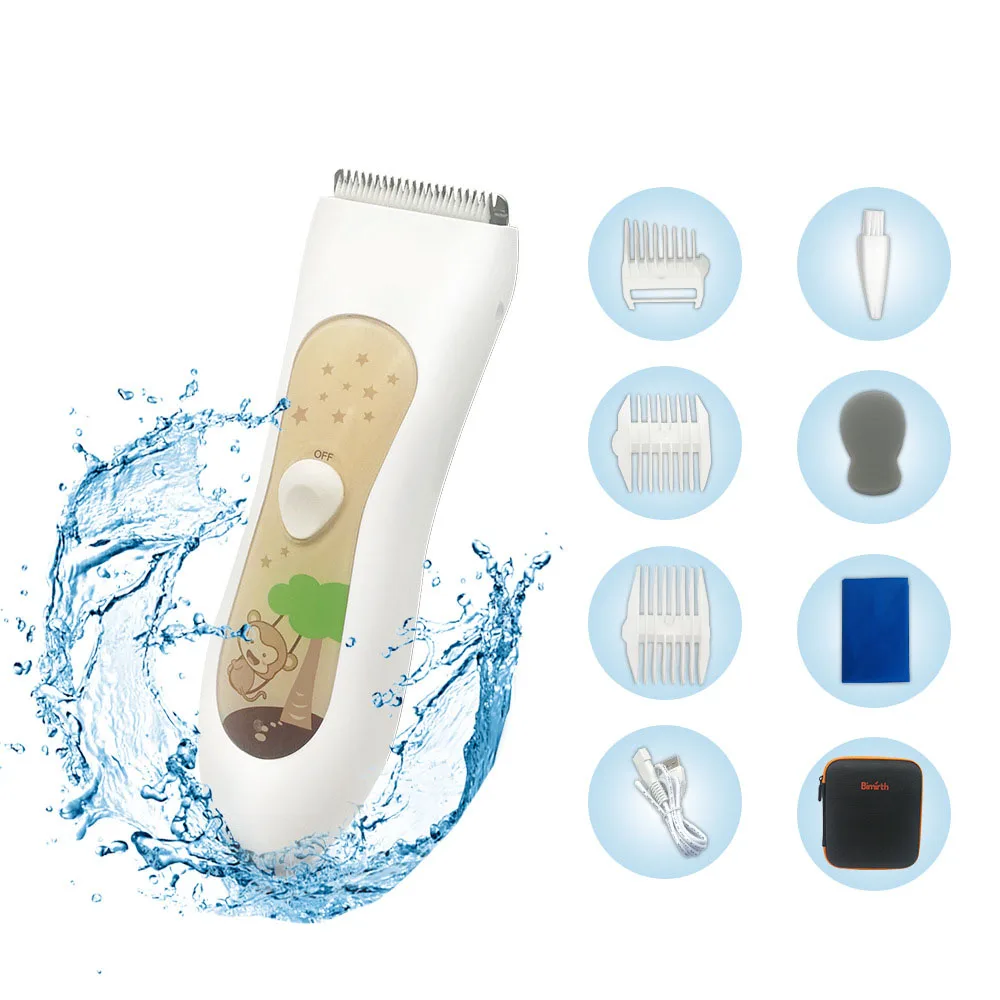 

2021 Electric Hair Clipper Rechargeable New Hair Clipper Baby Safety Trimmer Low Noise Family Expenses Hair Cutting KM202105017
