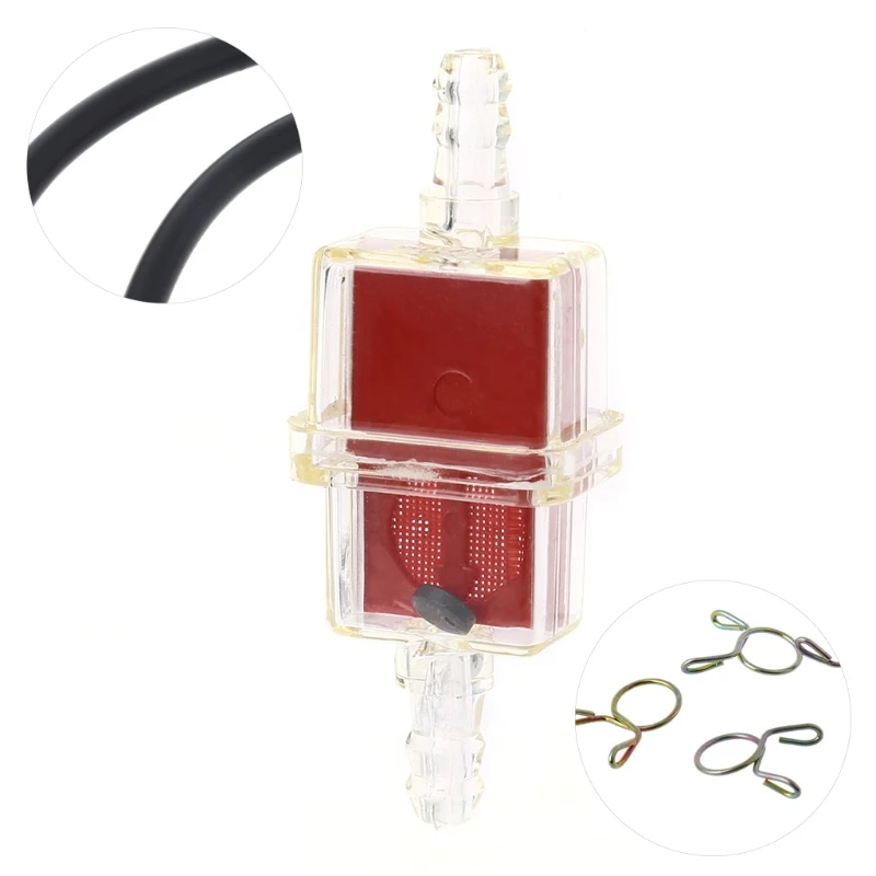 Универсальный Мотоцикл Скутер 6 мм газовый топливный фильтр бензиновая труба