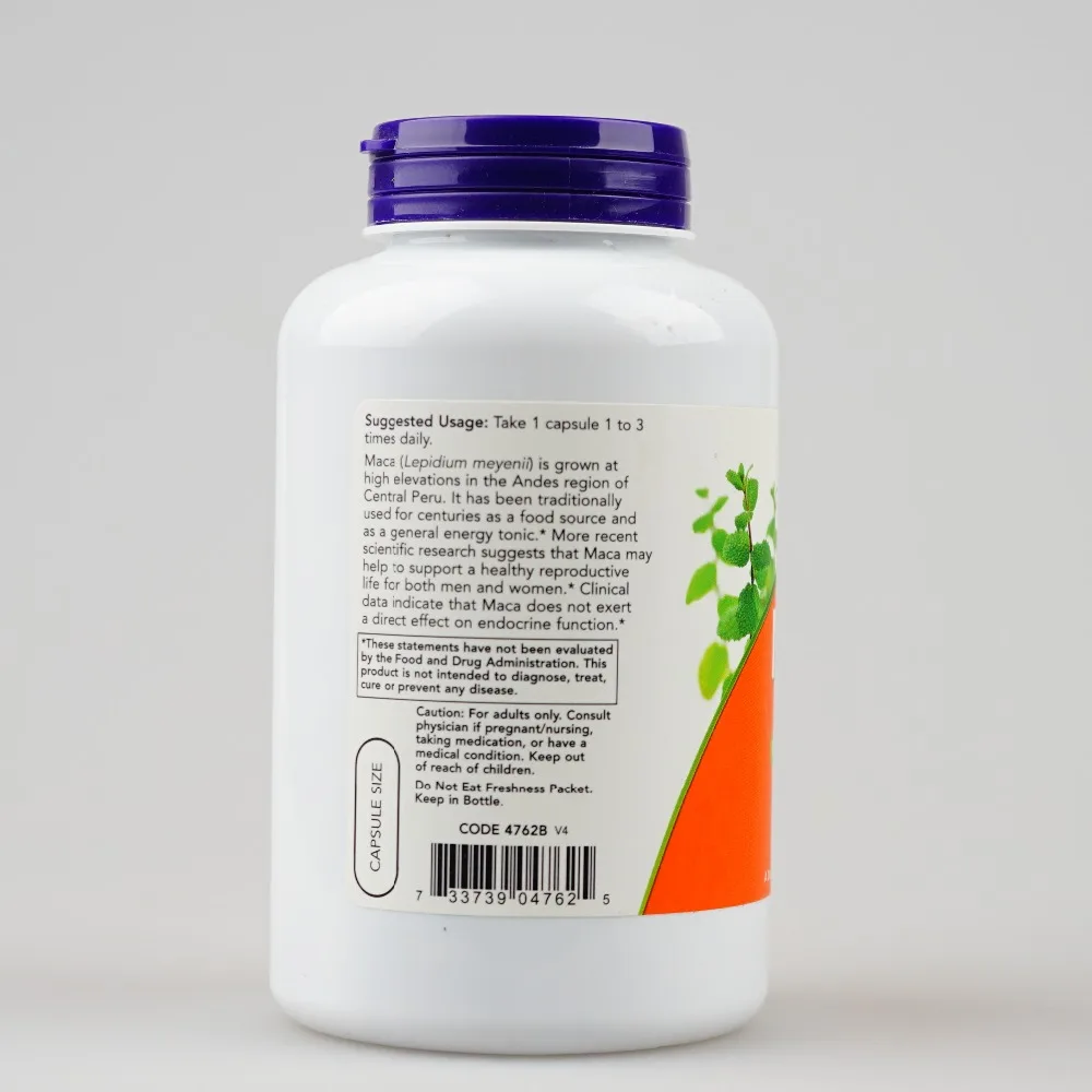 

Free Shipping Now Maca 500 Mg 250 Pcs