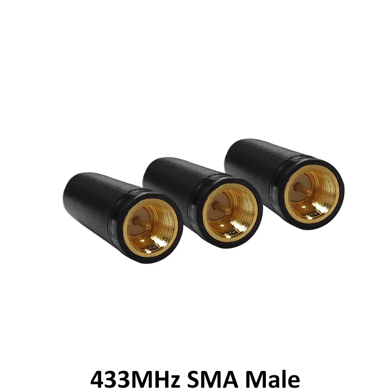 Grandwisdom 5p 433MHz Antenna 2.15dBi SMA Male Connector Mini Size 433MHz IOT antena directional for wireless Lorawan watermeter