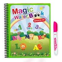 5 styles magic painting water drawing book coloring books doodle magic pen drawing toys early education for kids birthday gift