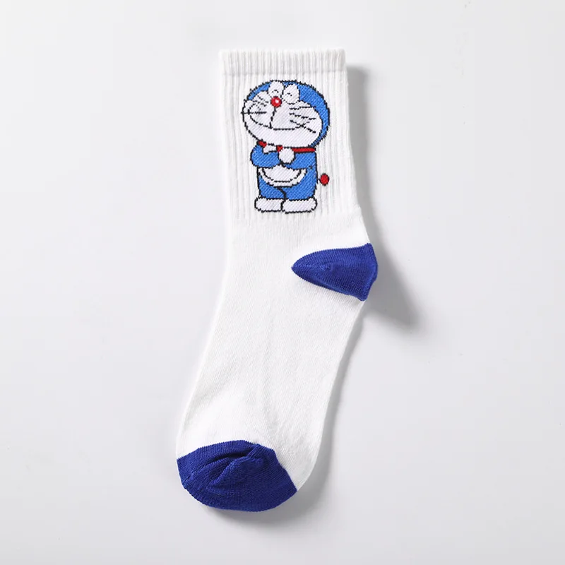 Style2-1 Cartoon Character Cute Socks Women Harajuku Cute Patterend Ankle Socks Hipster Skatebord Ankle Funny Socks Female - Цвет: Style2-1