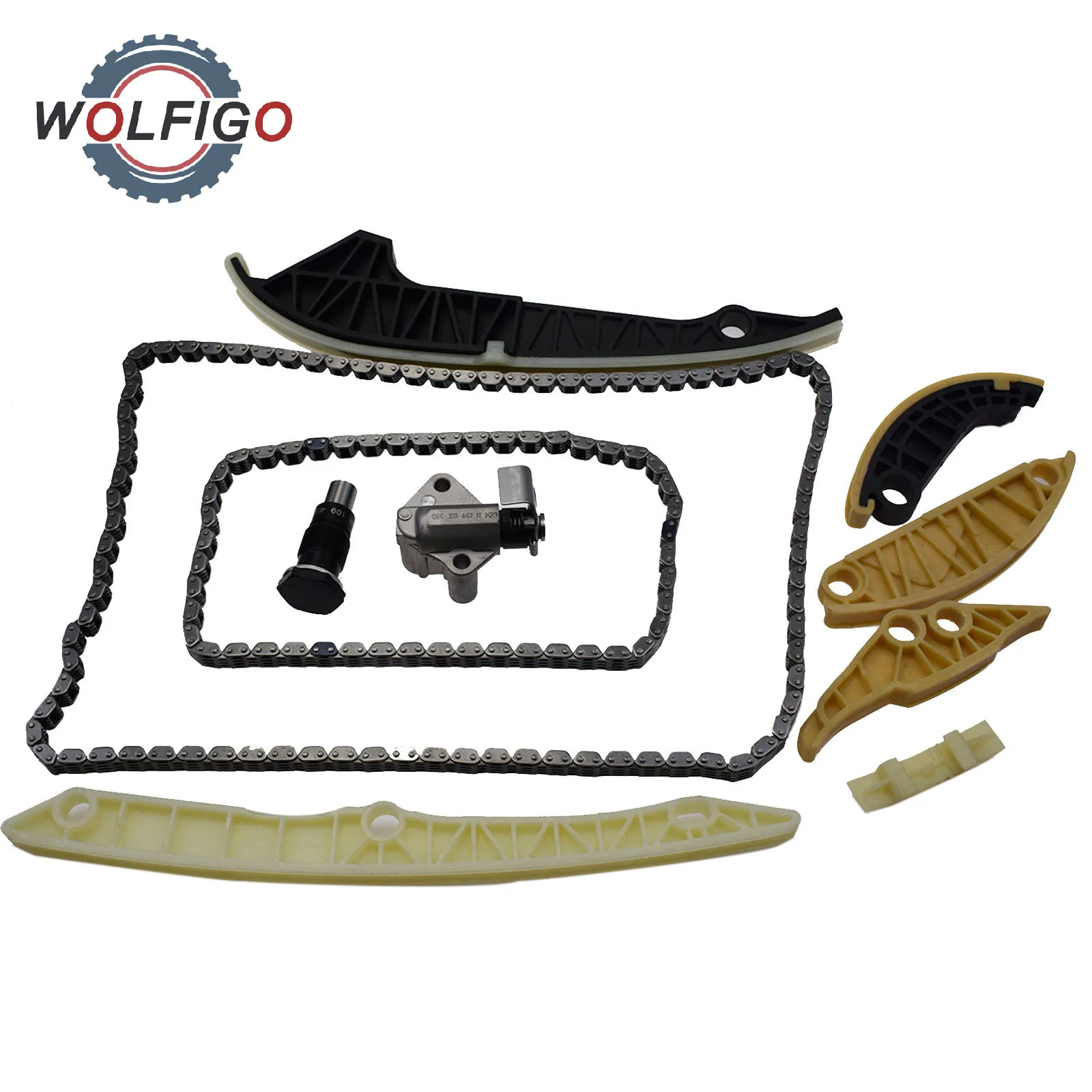 Комплект цепи ГРМ для VW GTI Tiguan Audi A3 A4 A5 A6 Q5 2 0 T Gas 2008-2015 06H109467N 06H109158N 06H109509P 06H109469T |