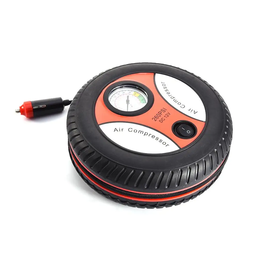 2019 Новый 260PSI DC 12V Мини Портативный электрический насос для шин воздушный