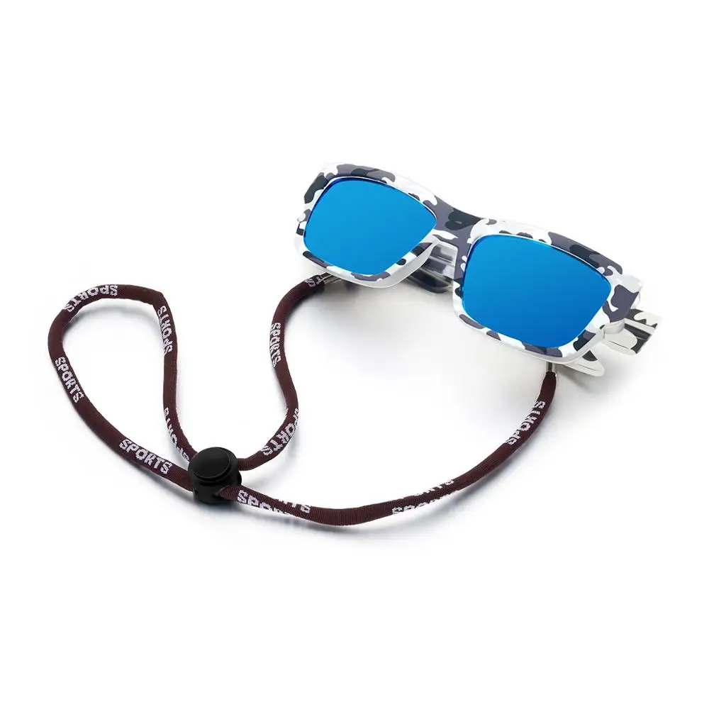 Цветной Регулируемый шейный ремешок шнурок для очков держатель спортивные очки