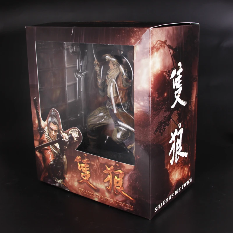 20 см PS4 игра SEKIRO Shadow Die double PVC экшн фигурка Коллекционная модель игрушка кукла