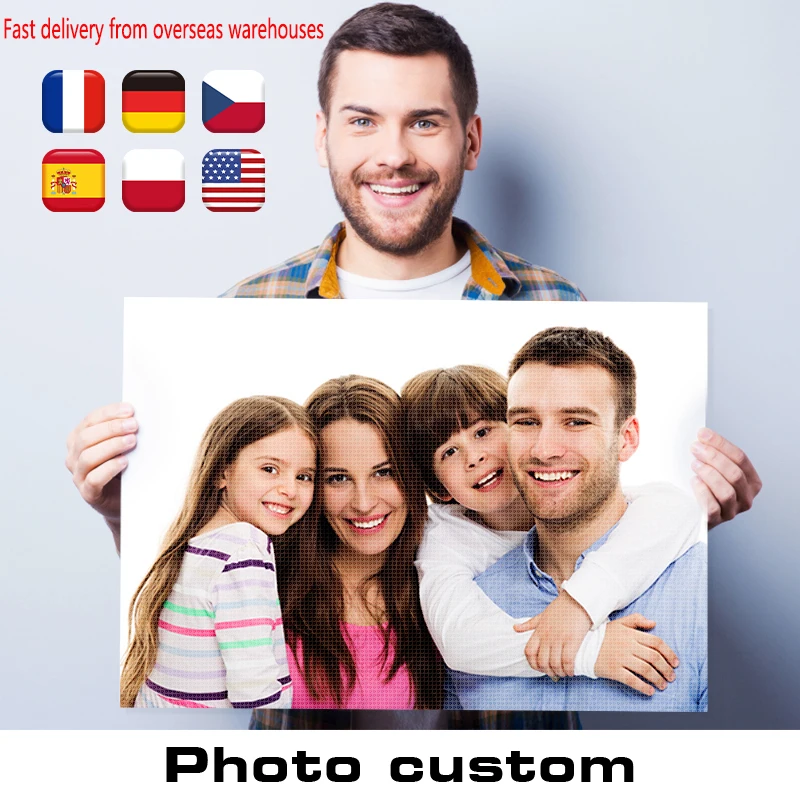 Алмазная живопись на заказ фото всю площадь стразы аксессуары для творчества