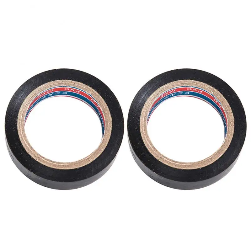 

Black PVC Flame Retardant Adhesive Vinyl Electrical Insulation Tape Roll Heat Resistant Electrical Power Insulating Tape 1pcs