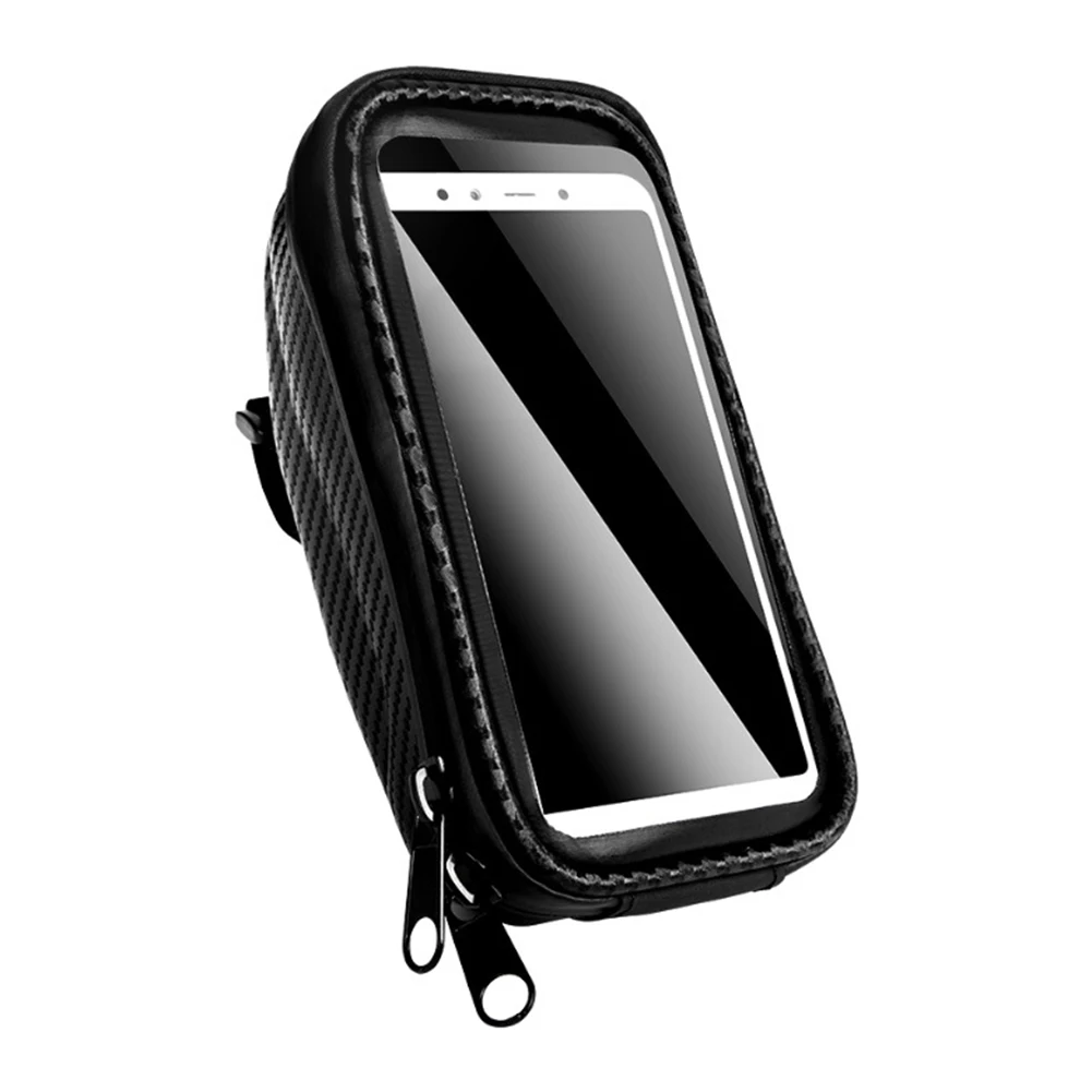 

Сумка на раму велосипеда, передняя и верхняя для сенсорного экрана 6,0 дюйма