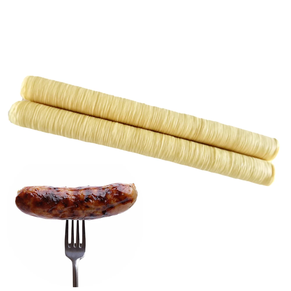 

14x26mm Roast Sausage Dried Sausage Sausage Hot Dog Collagen Casing Shell Collagen Protein Casings Ham Tool