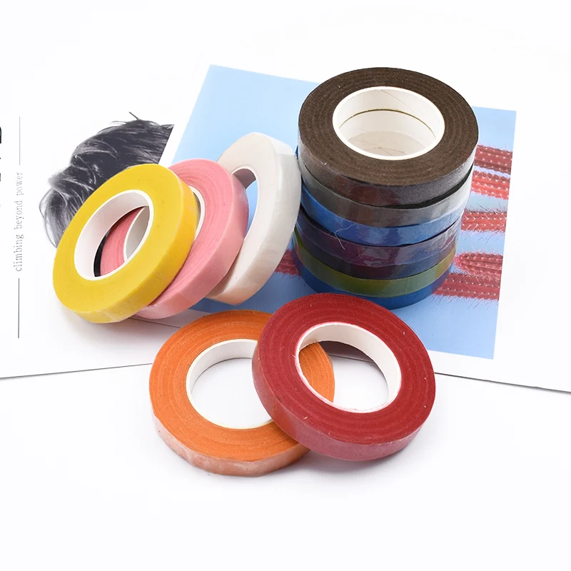 

30 Meters/roll Diy Hand Made Garland Material Wrinkle Green Adhesive Tape Artificial Flowers Rose Bouquet Rod Wire Paper Tape