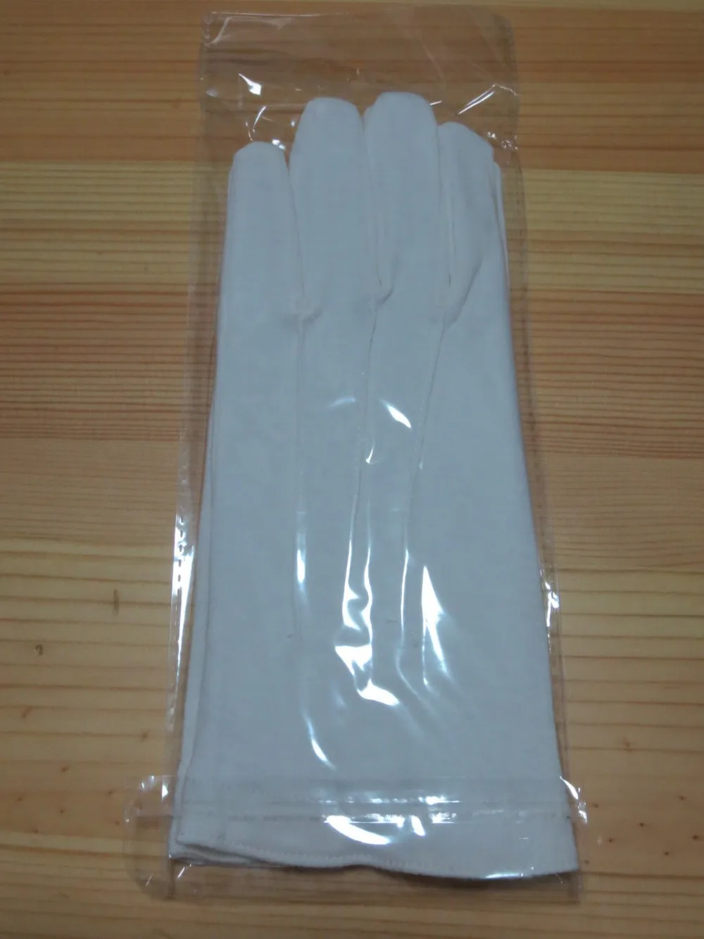 Женские белые масонские перчатки из 100% хлопка изготовленные по заказу этикетки