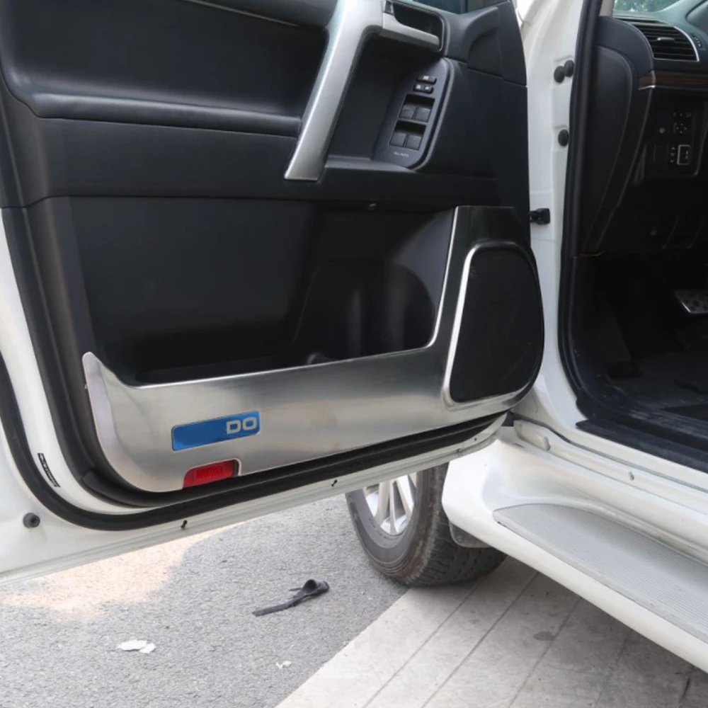 Carманго для Toyota Land Cruiser Prado 150 2010- Крышка для двери автомобиля авто анти-удар накладка декоративная рамка наклейка интерьерные аксессуары