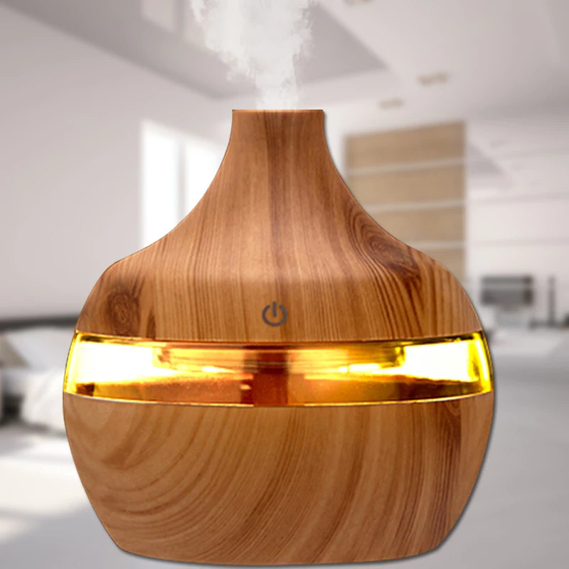 Дом деревянный диффузор эфирного Масла Портативный офисные ультразвуковой