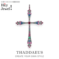 pendants royalty cross colorful2020 new victorian jewelry bohemia 925 sterling silver magnificent accessories gift for women