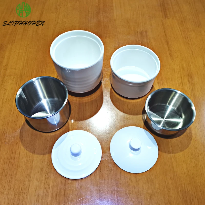 

Imitation Porcelain Dinnerware Restaurant Stackable Soup Cup Tureen Canteen A5 Melamine Tableware Slow Cooker Wholesale Sale