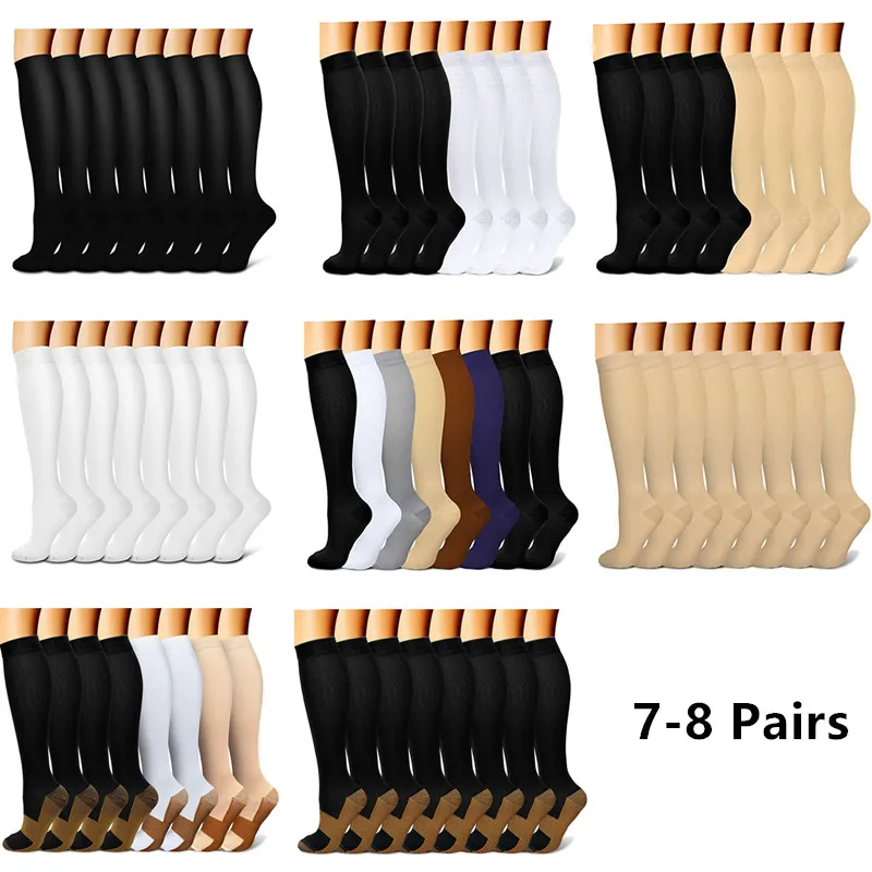 

Compression Socks Wholesales Multi Pairs Fit Medical Edema Diabetes Varicose Veins Socks Running Anti-Fatigue Compression Socks
