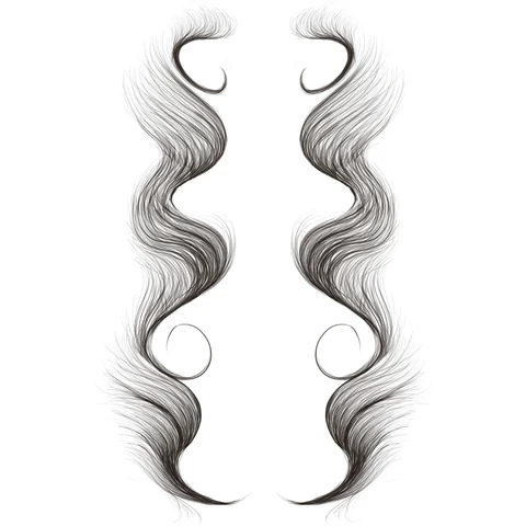Наклейка для волос, для создания реальных детских волос, временная линия волос