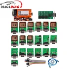 Высшее качество 1,3 UPA-USB ЭБУ чип тюнинг инструменты V1.3 UPA USB программист адаптеры для сим-карт eeprom NEC Функция полный набор адаптеров