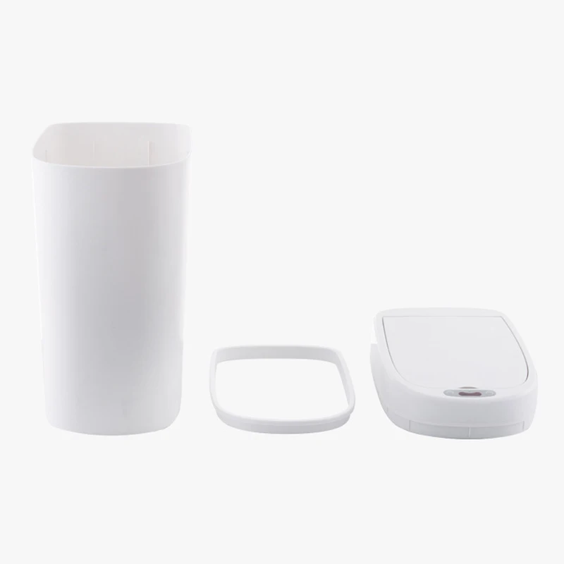 Мусорный бак узкого типа 10л автоматическое мусорное ведро умный кухонный