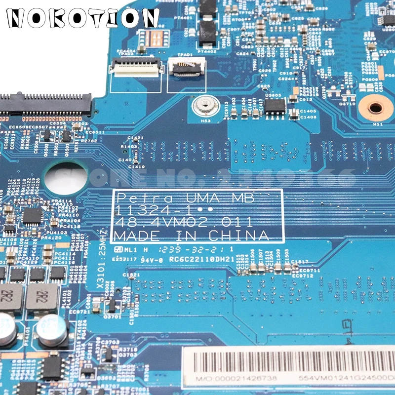 Материнская плата NOKOTION для ноутбука ACER aspire V5 531 NBM1G11008 NB.M1G11.008 488.4vm02. 011 987 CPU DDR3|main