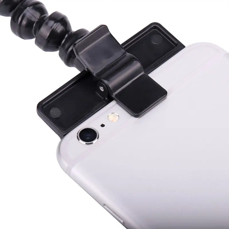 Регулируемая селфи палка для домашних животных держатель с зажимом телефона