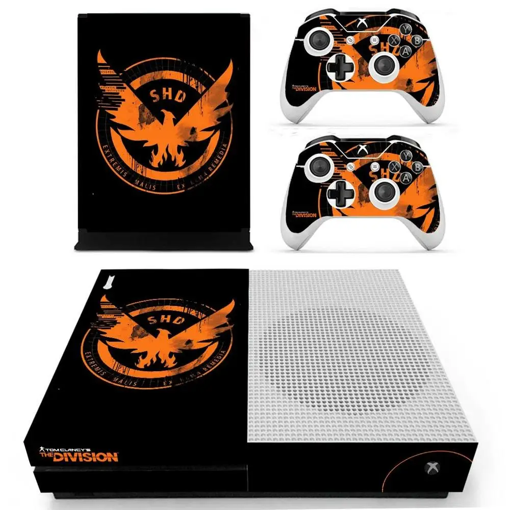 Наклейки Tom Clancy's The Division 2 s для Xbox One S Стикеры one Slim Console и два