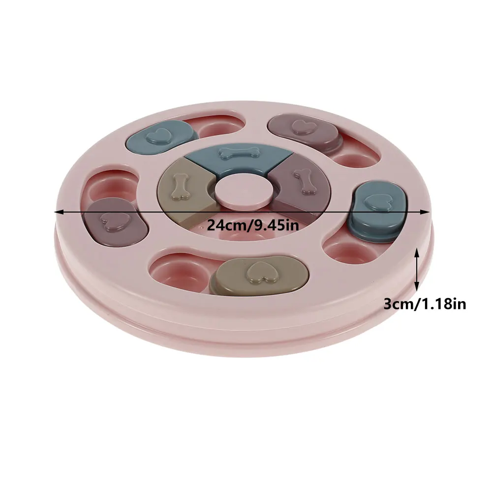 

Dog Puzzle Toys Slow Feeder Interactive Increase Puppy IQ Food Dispenser Slowly Eating Feeder Dish NonSlip Bowl Pet Dog Supplies