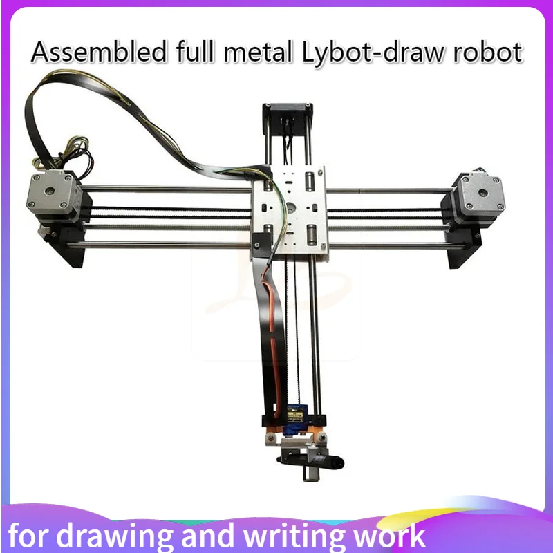 Собранный полностью металлический станок для рисования Интеллектуальный робот