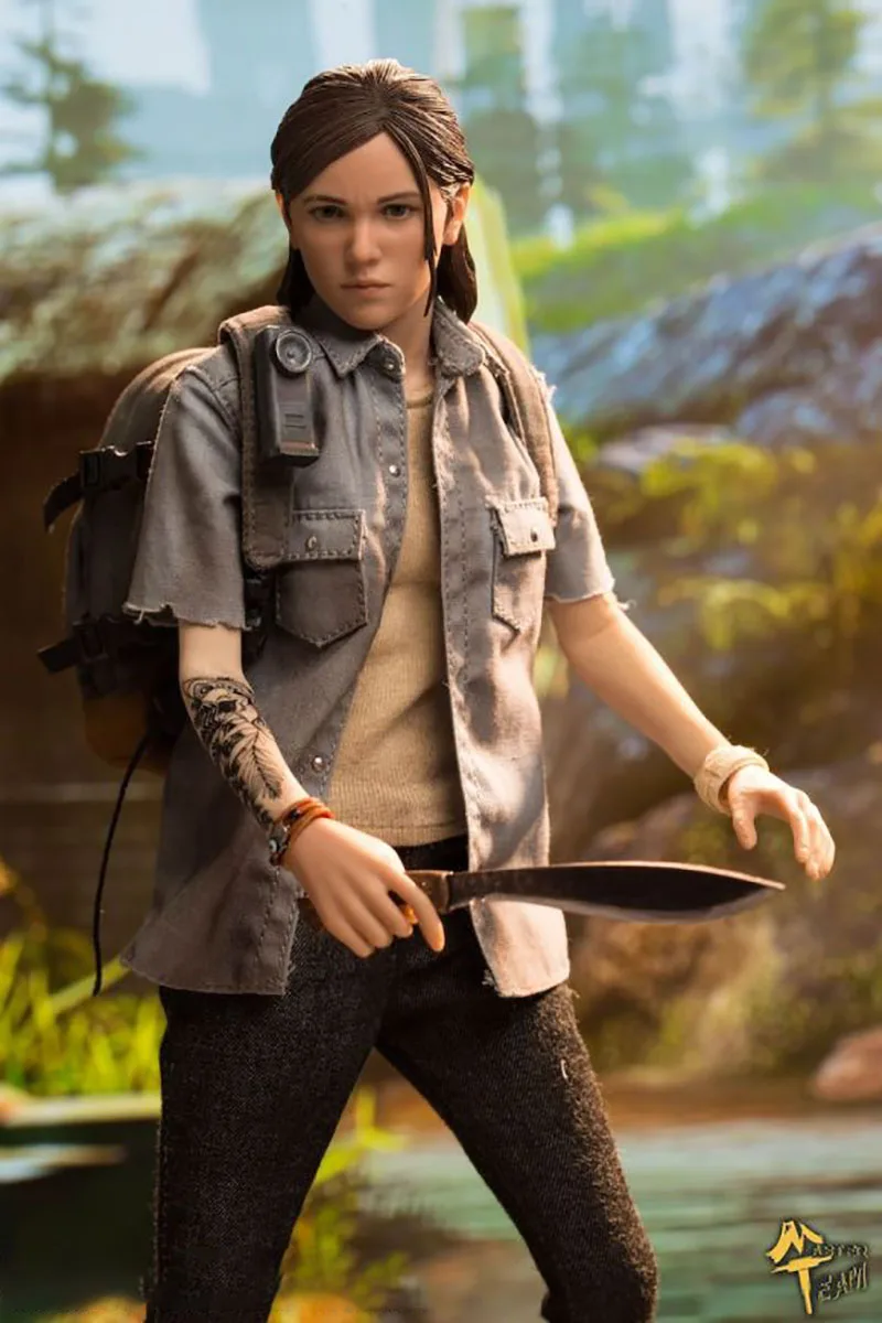 

New Sales MTTOYS 1/6 Scale American Little Girl Ellie Action Figure Full Set Model For Fans Collection