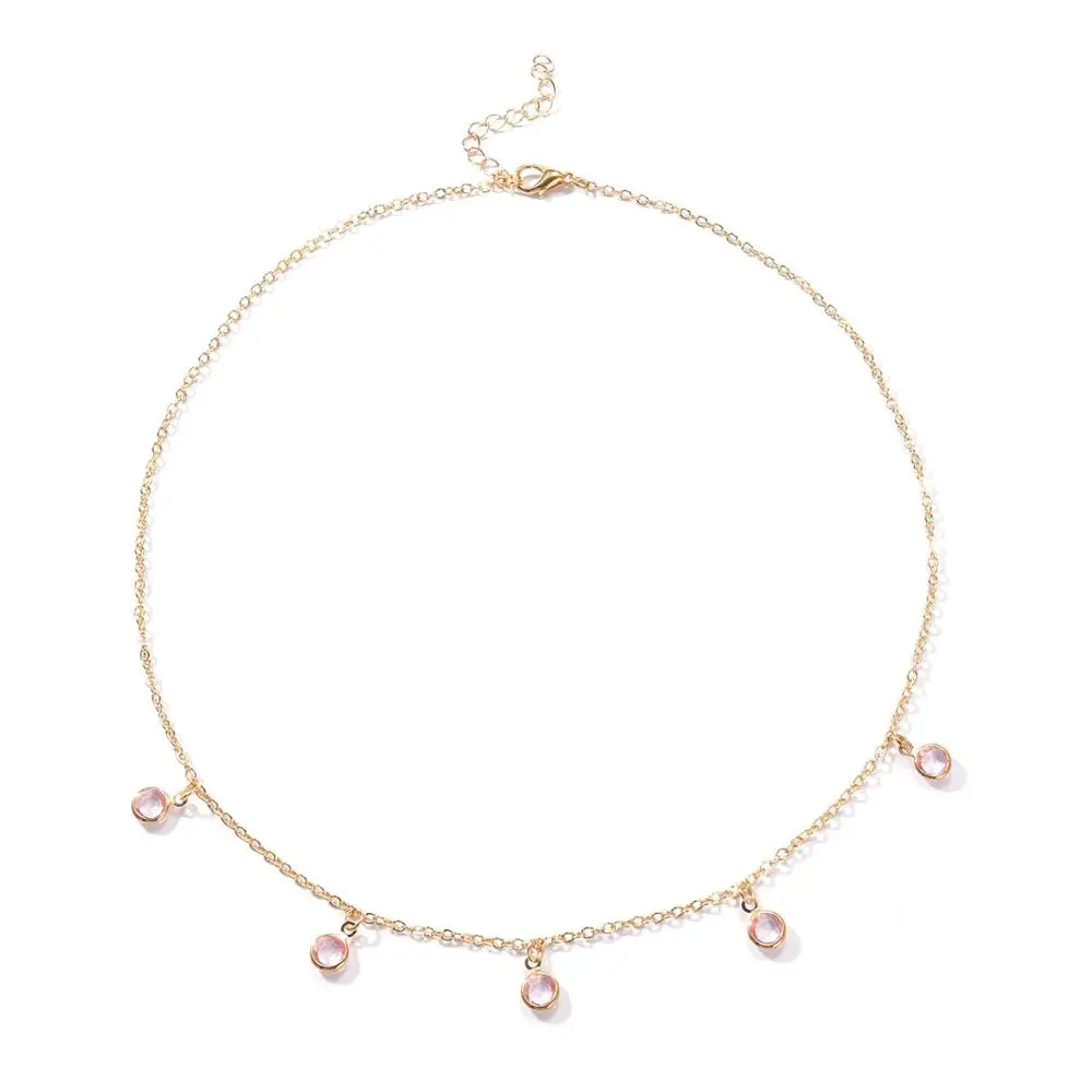 Модное акриловое ожерелье с подвеской для женщин колье чокер женское ювелирное