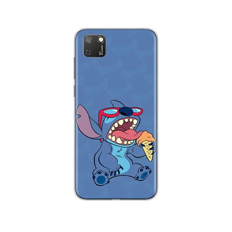 Чехол для телефона из мягкого ТПУ с рисунком мультфильма Стич Honor View 20 10X 10i 10 X10 9N 9X