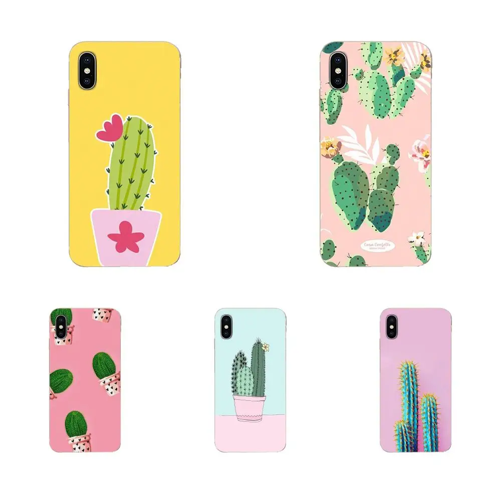 Корейский модный комплект для девочек в полоску с рисунком кактуса Galaxy Note 10 A10E A10S